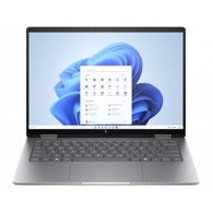 HP Laptop Envy x360 14-fc0775ng / Intel Core Ultra 7 155U, 14" 1920x1200 Touch, 16 GB, 512 GB SSD, Windows 11, srebrni (obnovljen)